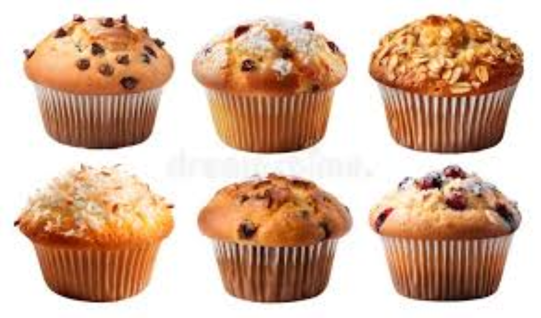 SIMPLIFINE MUFFIN ASSORTED 5PCS
